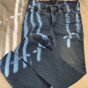 J. Crew Women's Straight Leg Jeans in Blue